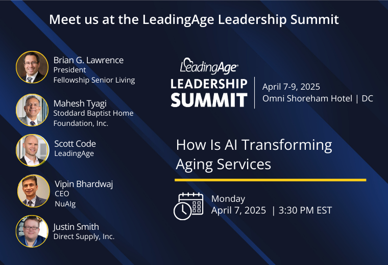 Meet us at the LeadingAge Leadership Summit