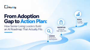 Senior living leaders building an AI roadmap for technology and data transformation