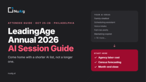 LeadingAge Annual 2026 AI sessions guide for senior living leaders